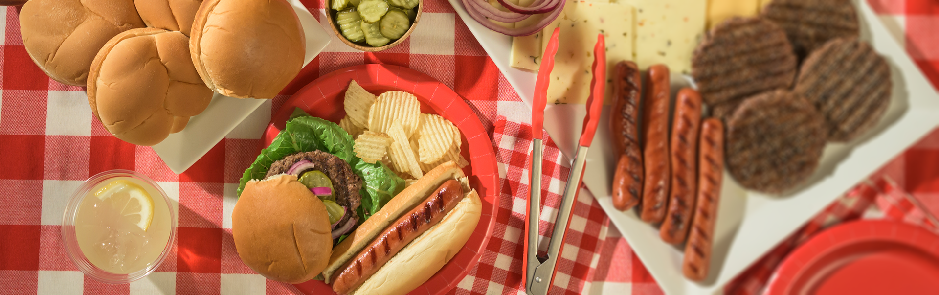 Bakehouse red picnic web banner no logo