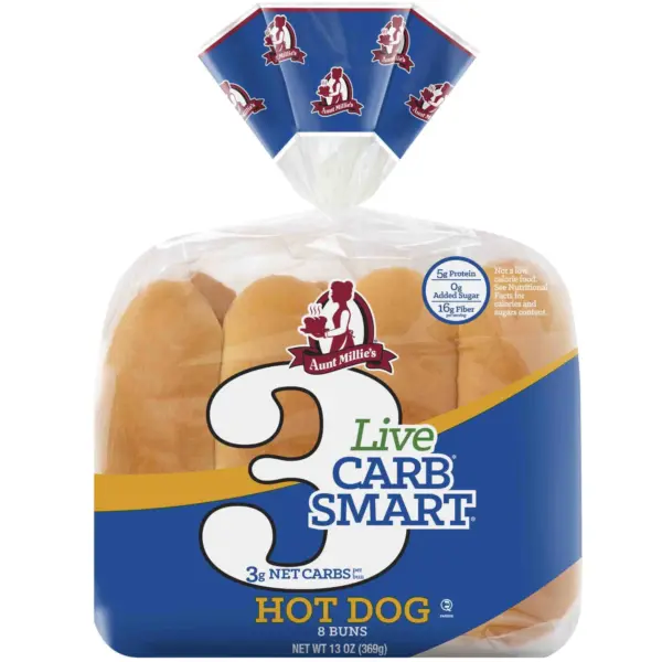 Live Carb Smart Hot Dog Buns