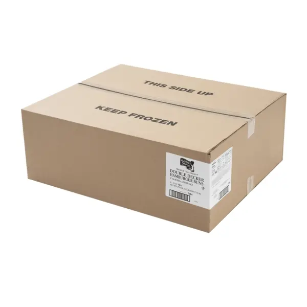 Closed Box Hamburger Dbl Decker Bun 7064