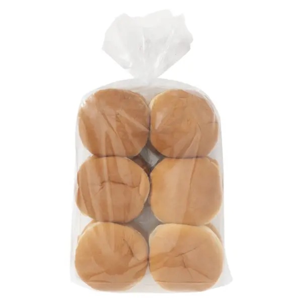Package White Hamburger Bun 9522