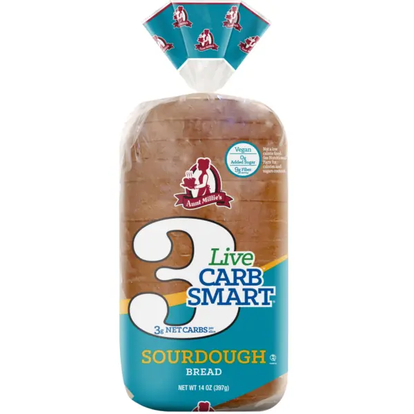 AM Live Carb Smart Sourdough Bread 6