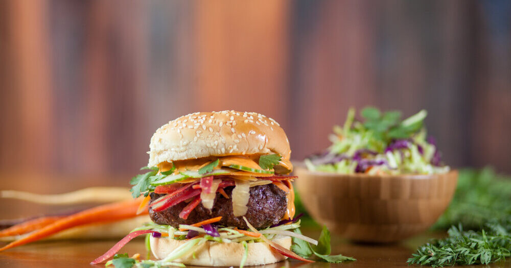 Banh Mi Burger | Aunt Millie's