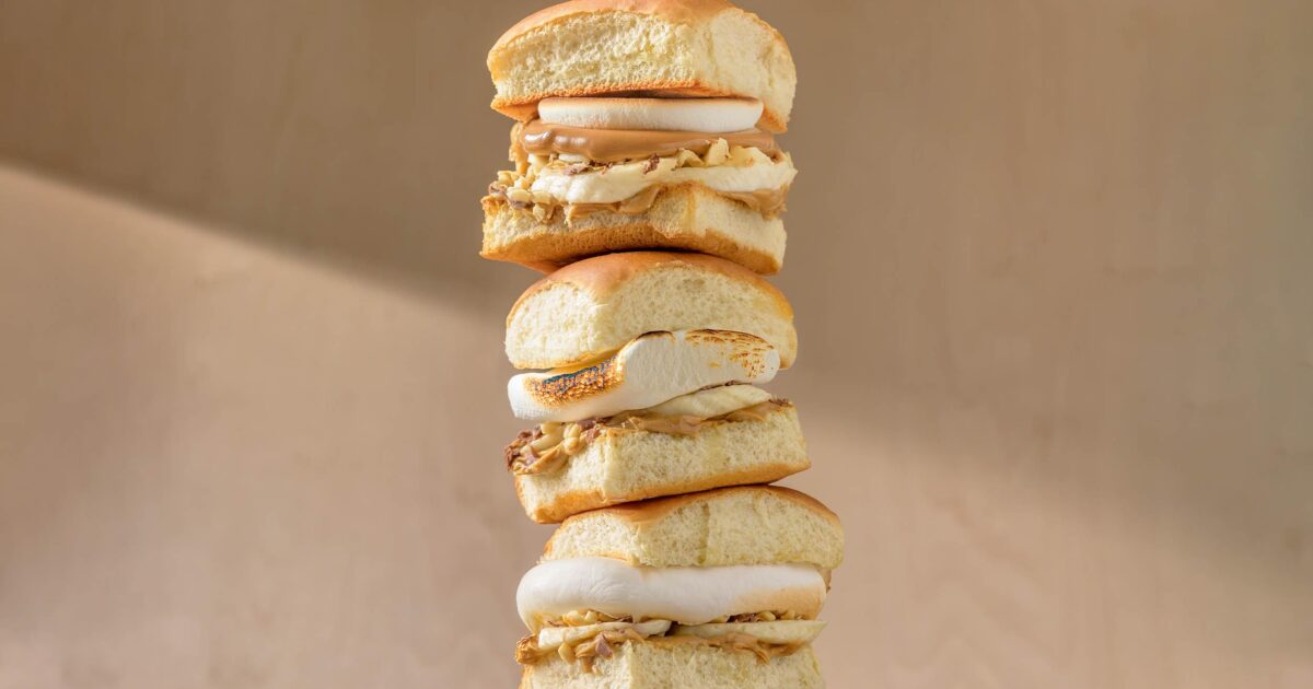 Peanut Butter & Banana Sliders | Aunt Millie's