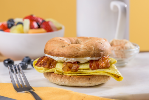 Lcs breakfast bagel